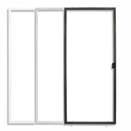 3 colors of economy sliding screen doors