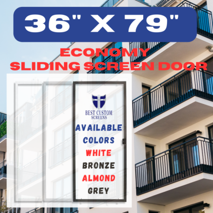 36x79 Sliding Screen Door aka 36x80 Economy