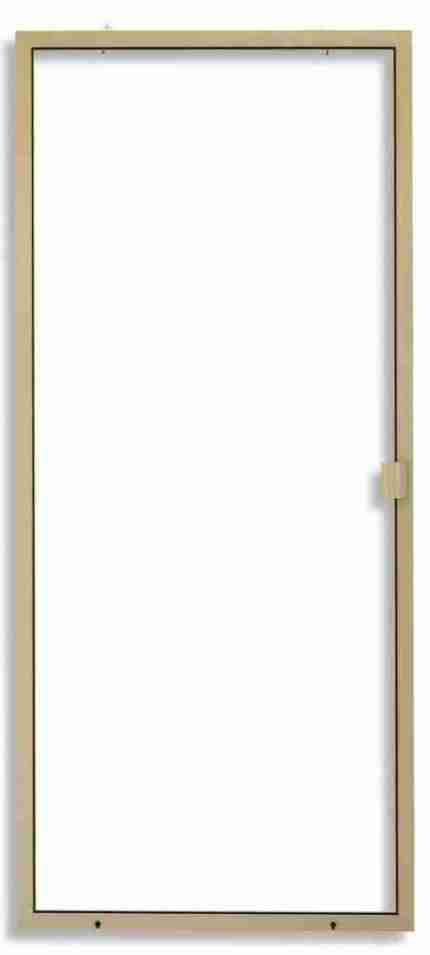 Heavy Duty Sliding Screen Door Tan Color