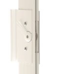 metal latch inside frame