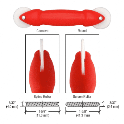 Plastic Roller Tool for screening