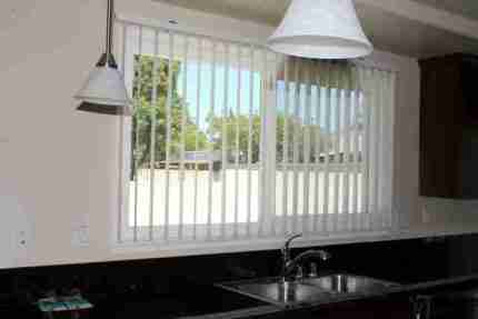 EZ Glide Vertical Blinds kids safe vertical window blinds