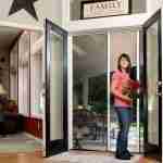 Premium Double Panel Retractable Screen Door