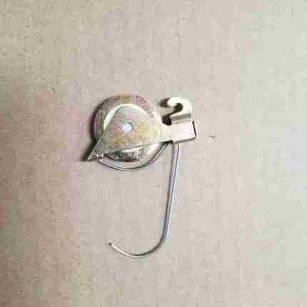 Metal Roller assembly for economy sliding screen door