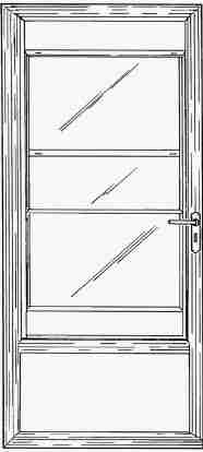 OLYMPIA JR. Storm Door