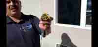 Steve shows small tape measure