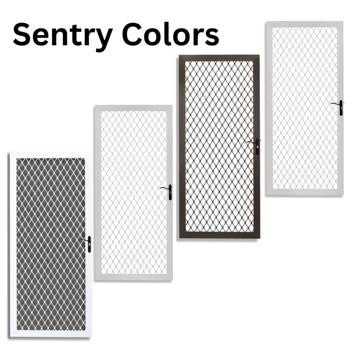 Color Option of Sentry Security Screen Door