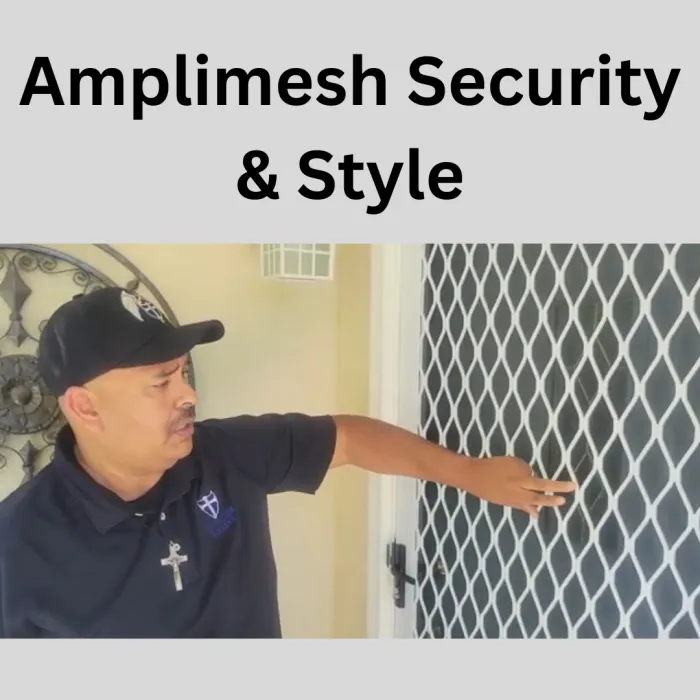 Amplimesh is best security for screen door