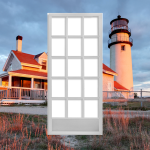 Anodized Cape Cod Swinging Screen Door