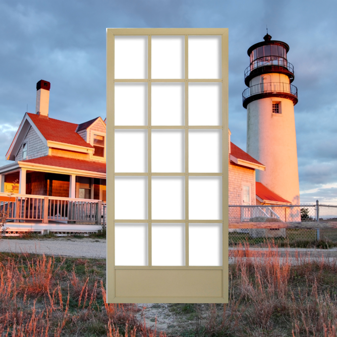 Cape Cod Screen Door Tan Tan Cape Cod Swinging Screen Door
