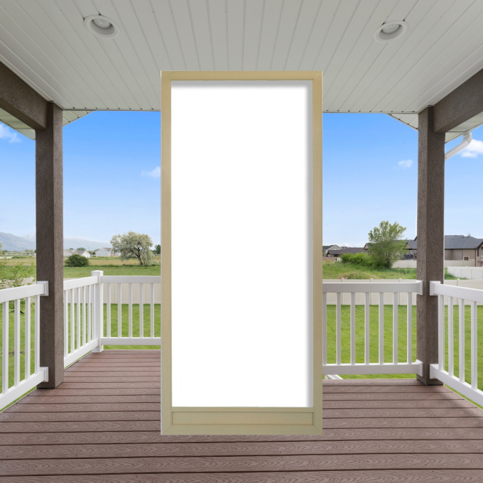 Vista Swinging Screen Door Tan Tan Vista Swinging Screen Door