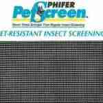 48″ PET SCREEN BLACK