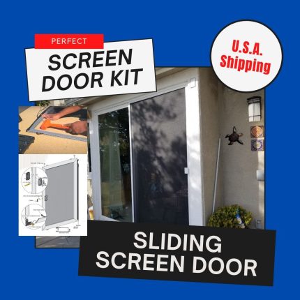 Aluminum Screen Door Kit made in the USA