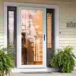 My front door with storm door