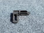Plastic corner for 5/16 frame window screens