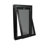 Bronze Pet Door Open