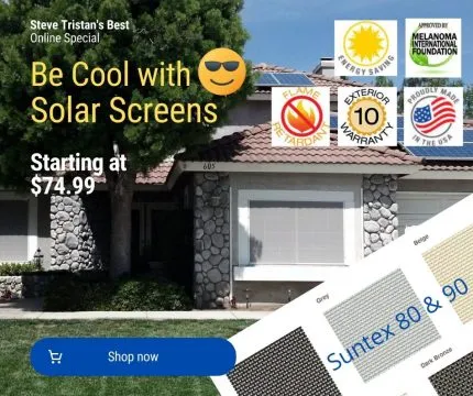 Be cool with solar screens in las vegas and phoenix