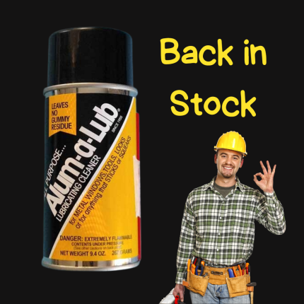 Back in Stock Alum A Lub