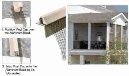 Screens for patio Sand