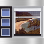 Positions of screening on a Retractable Window Screen