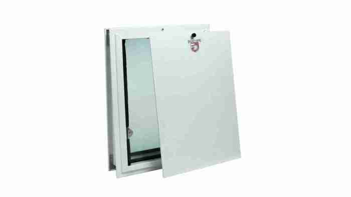 Dog Door Mounted On Exterior Doors - Image 4