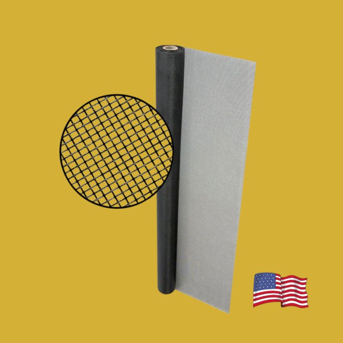 Buy Cut Screen Mesh by the foot. Fiberglass Charcoal and Grey screening.