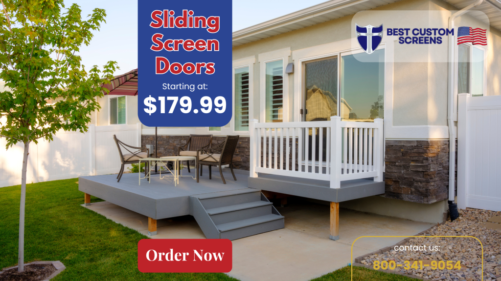 Buy Sliding Screen Doors at BestCustomScreens.com